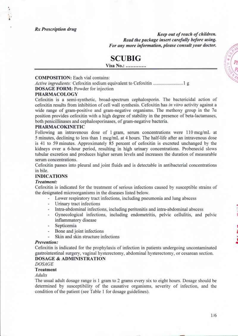 thông tin, cách dùng, giá thuốc Scubig - ảnh 7