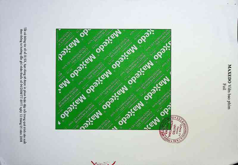thông tin, cách dùng, giá thuốc Maxedo - ảnh 2