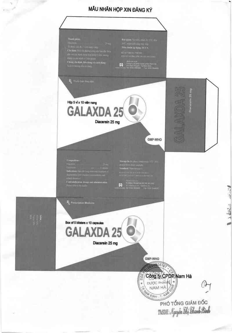 thông tin, cách dùng, giá thuốc Galaxda 25 - ảnh 1
