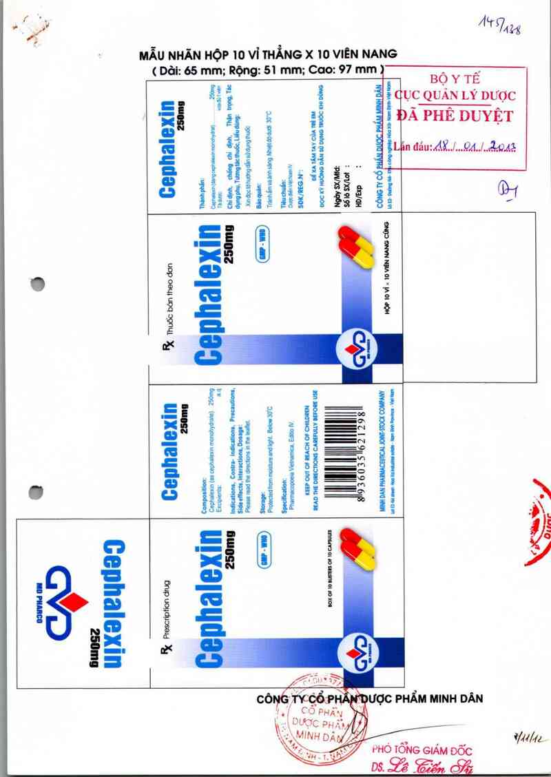 thông tin, cách dùng, giá thuốc Cephalexin 250mg - ảnh 0