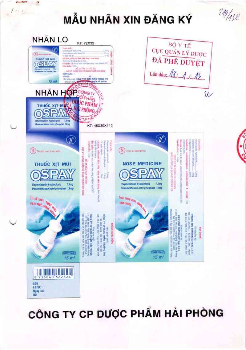 thông tin, cách dùng, giá thuốc Ospay - ảnh 0