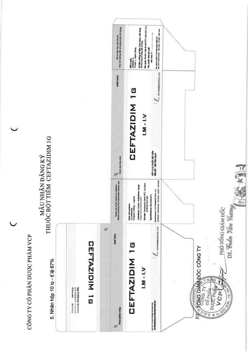 thông tin, cách dùng, giá thuốc Ceftazidim 1g - ảnh 3
