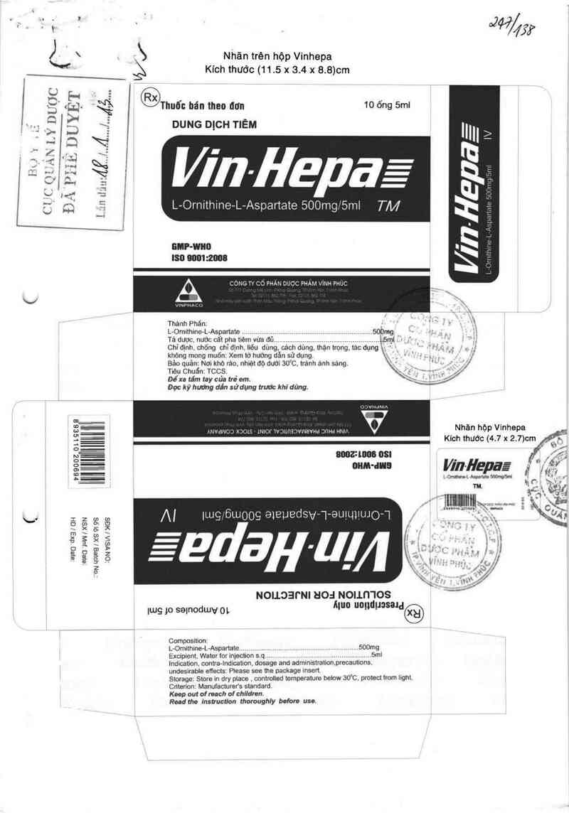 thông tin, cách dùng, giá thuốc Vin-Hepa - ảnh 0