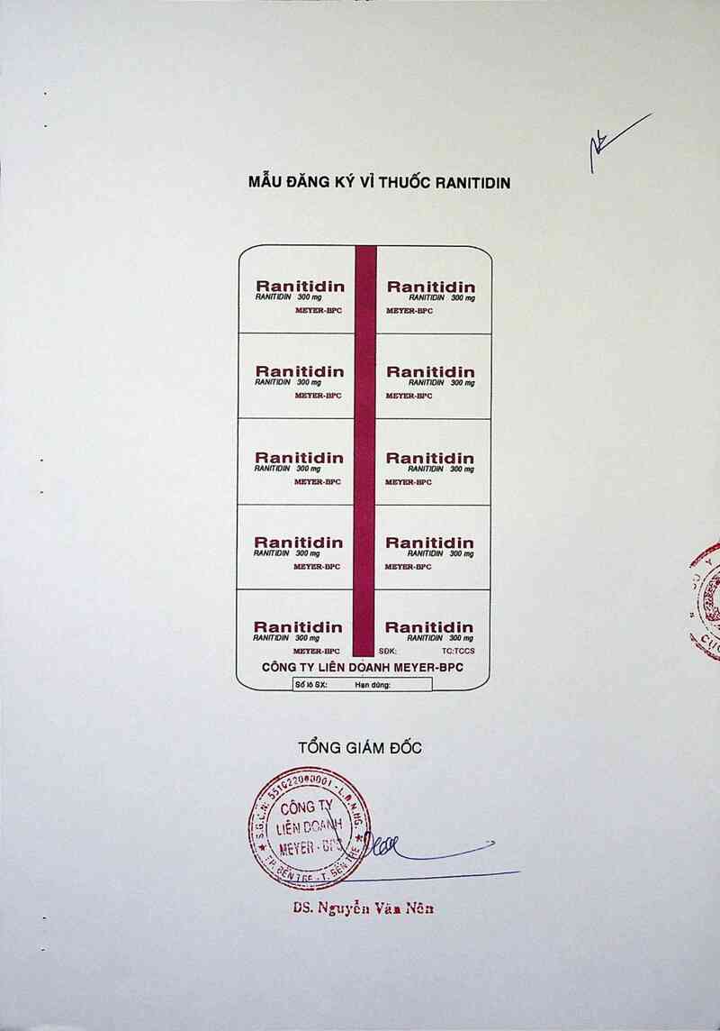 thông tin, cách dùng, giá thuốc Ranitidin - ảnh 2