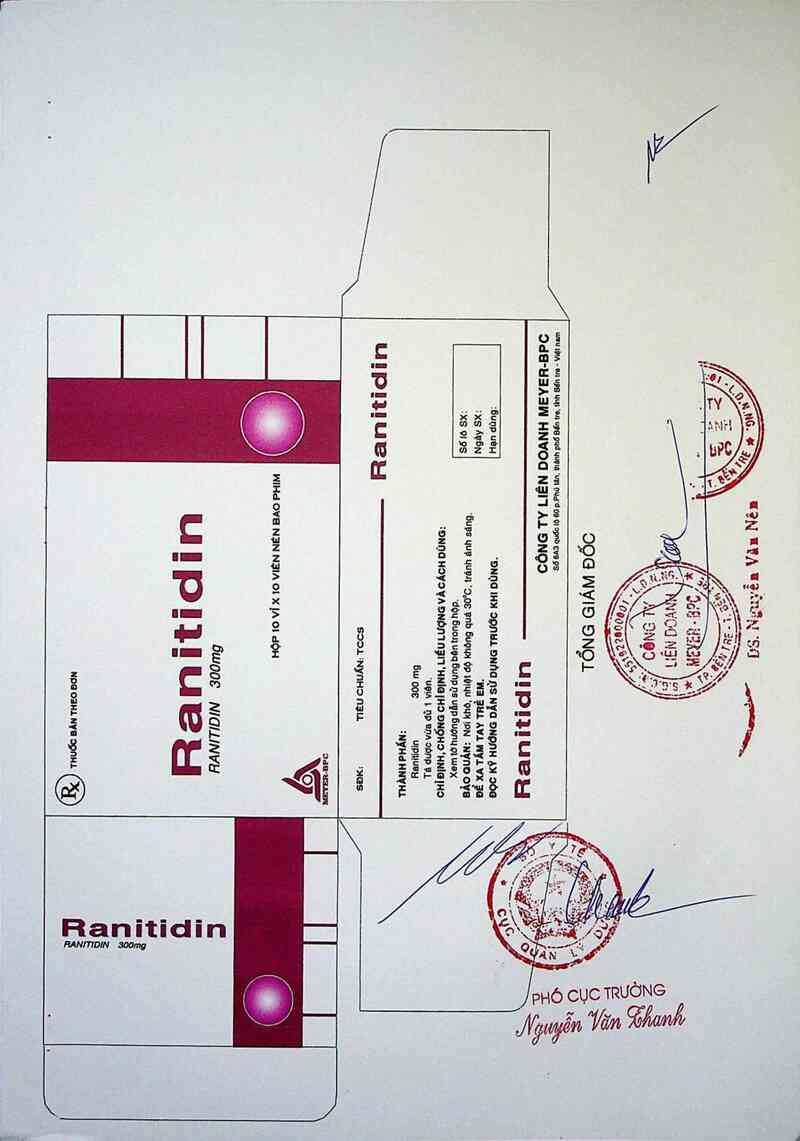 thông tin, cách dùng, giá thuốc Ranitidin - ảnh 4