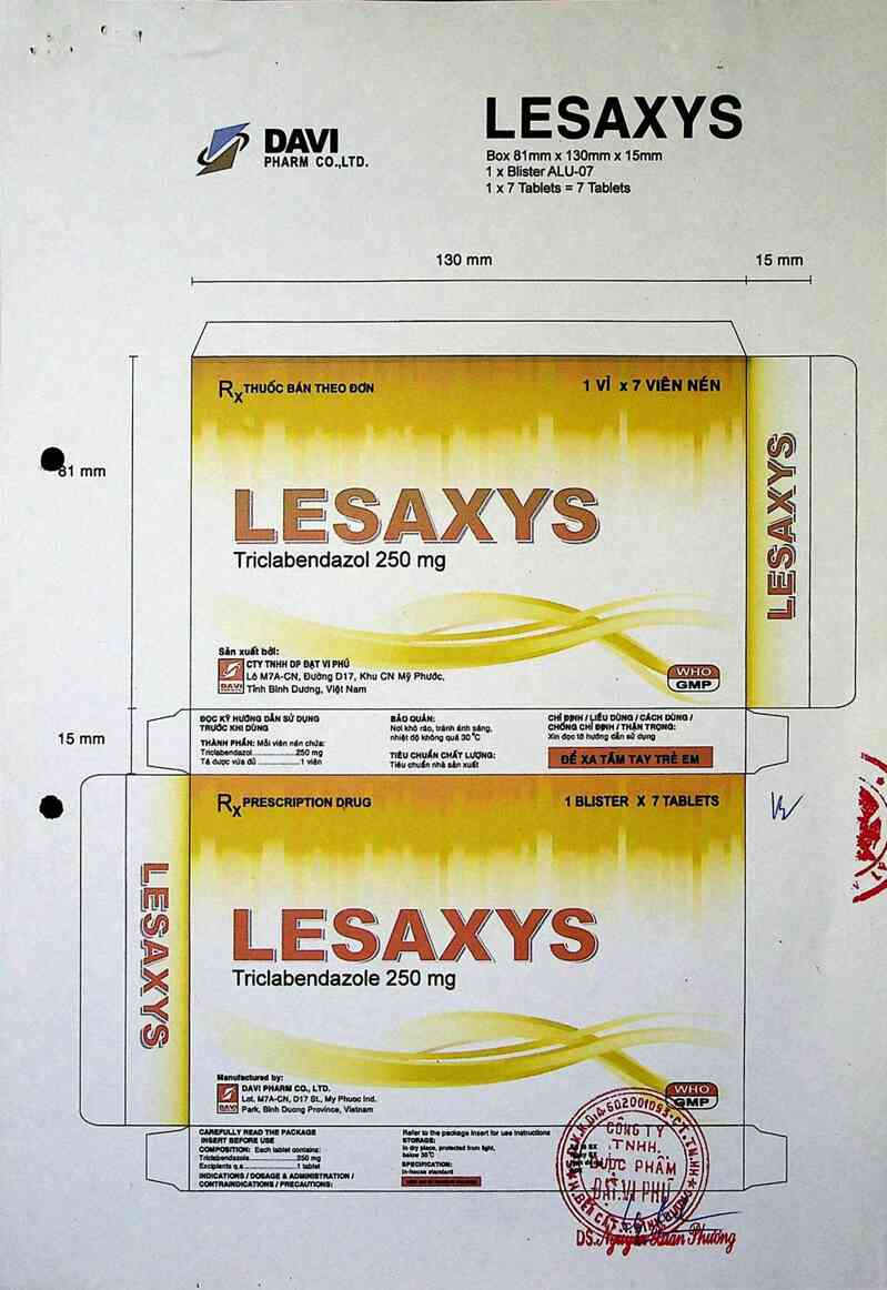 thông tin, cách dùng, giá thuốc Lesaxys - ảnh 1