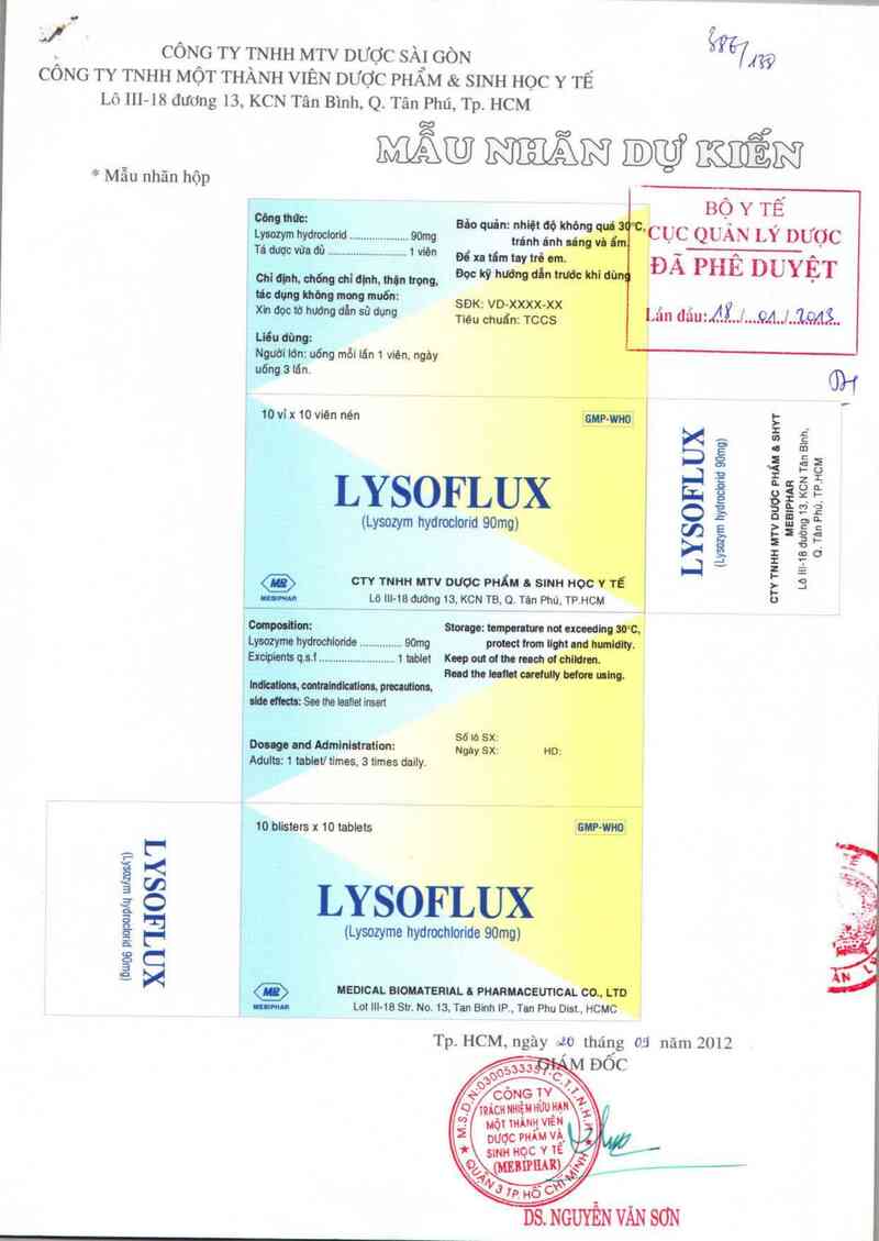 thông tin, cách dùng, giá thuốc Lysoflux - ảnh 0