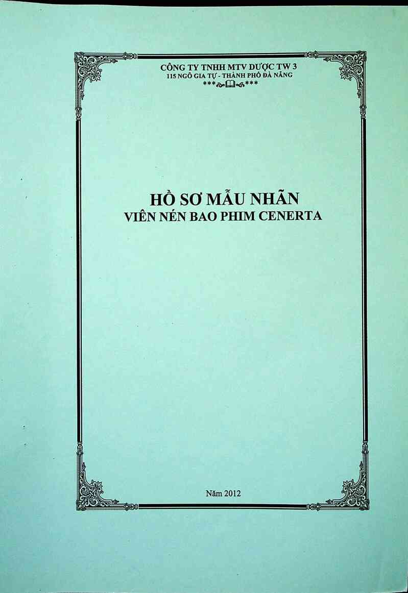 thông tin, cách dùng, giá thuốc Cenerta - ảnh 0