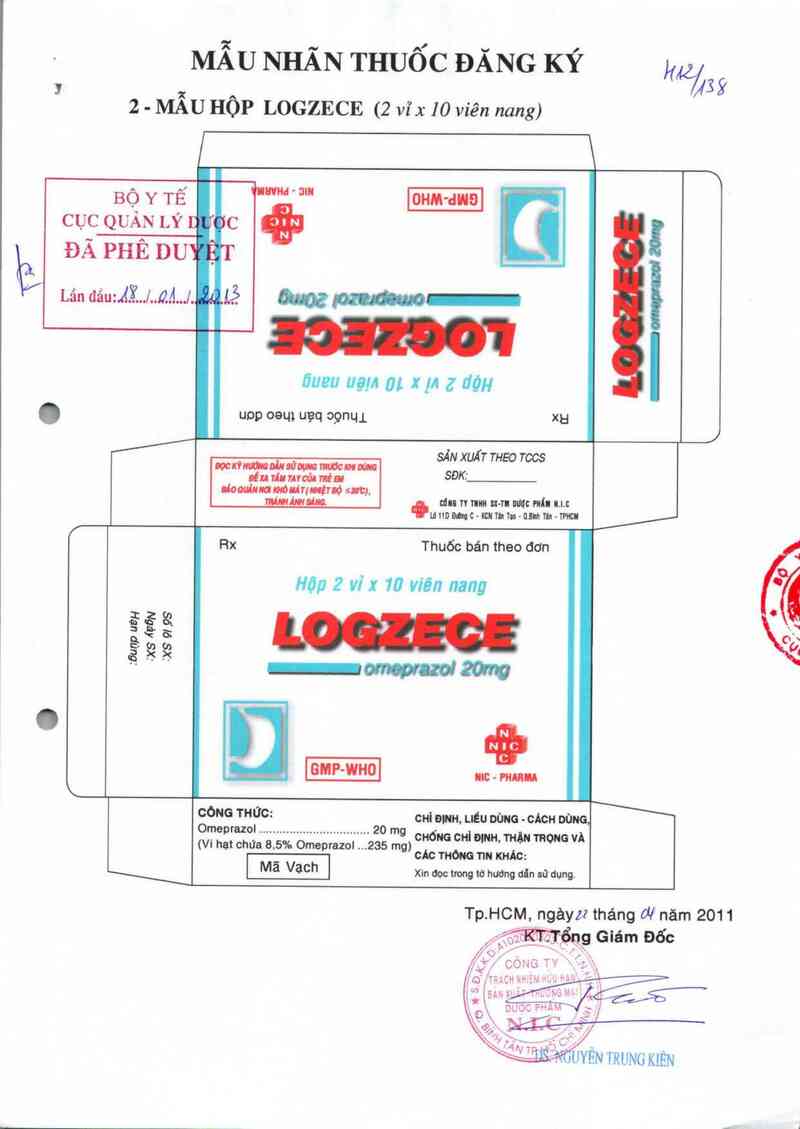 thông tin, cách dùng, giá thuốc Logzece - ảnh 0