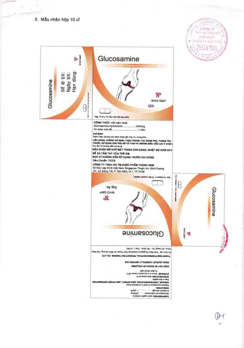 thông tin, cách dùng, giá thuốc Glucosamine - ảnh 2