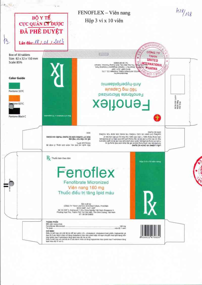thông tin, cách dùng, giá thuốc Fenoflex - ảnh 0
