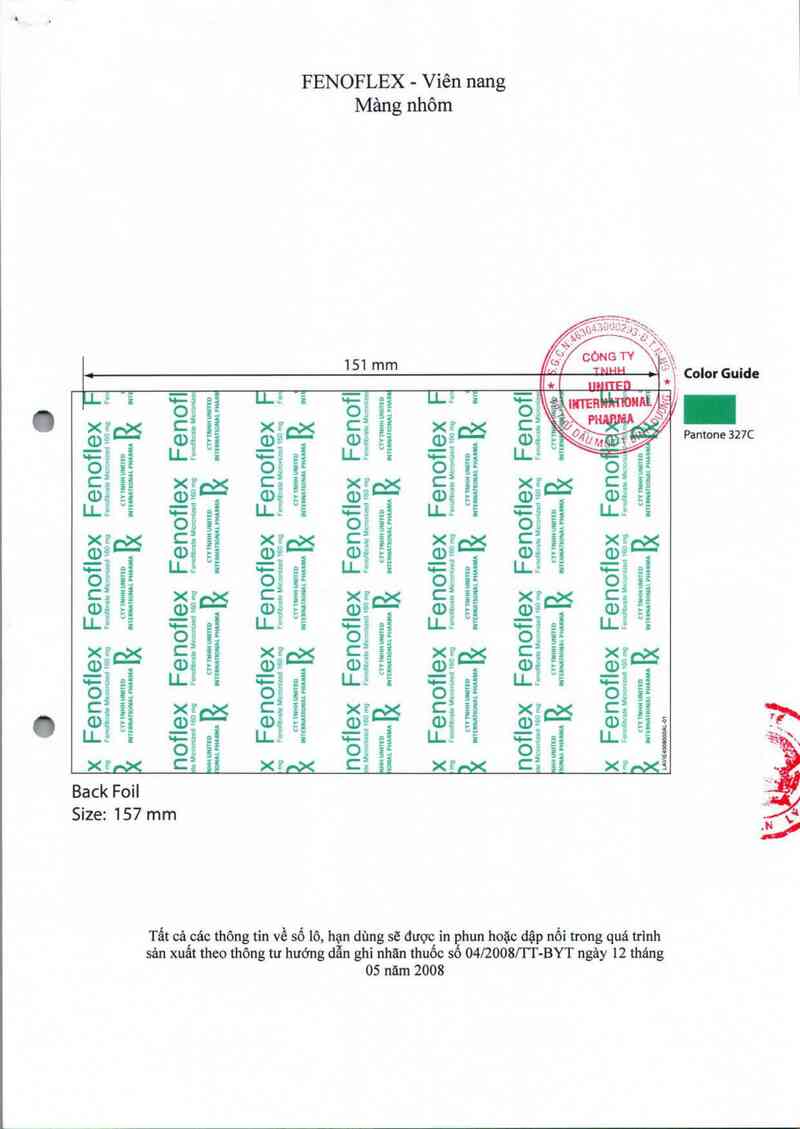 thông tin, cách dùng, giá thuốc Fenoflex - ảnh 2