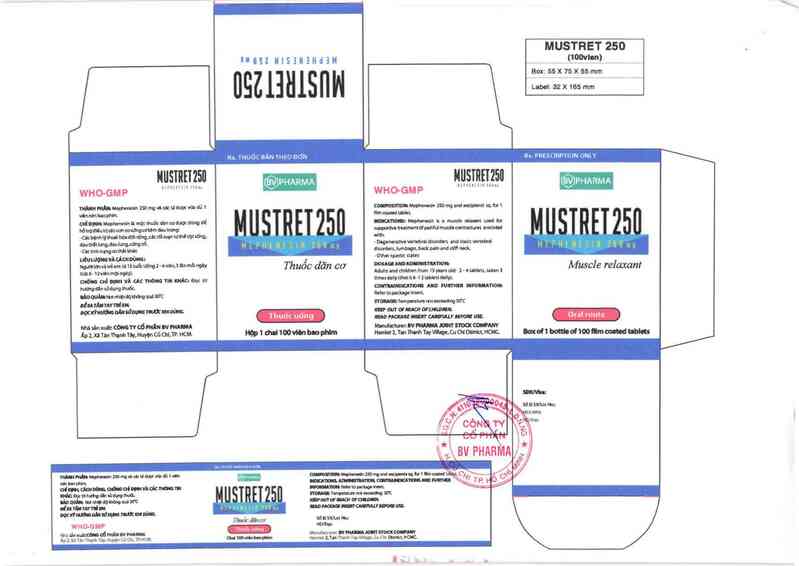 thông tin, cách dùng, giá thuốc Mustret 250 - ảnh 2