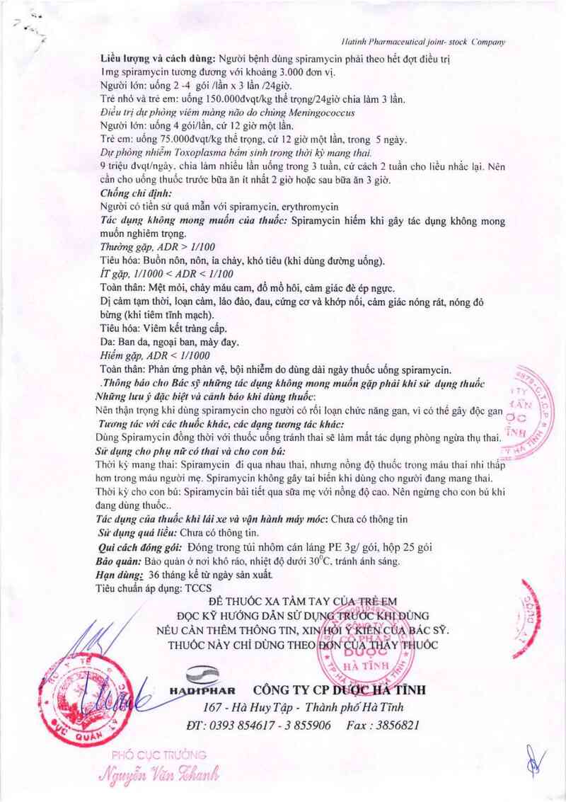 thông tin, cách dùng, giá thuốc Rovahadin - ảnh 2