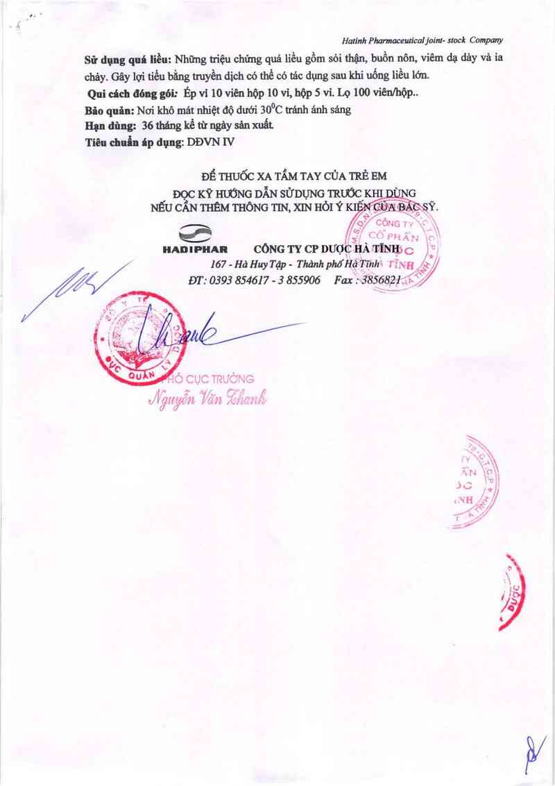 thông tin, cách dùng, giá thuốc Rutin Vitamin C - HT - ảnh 5