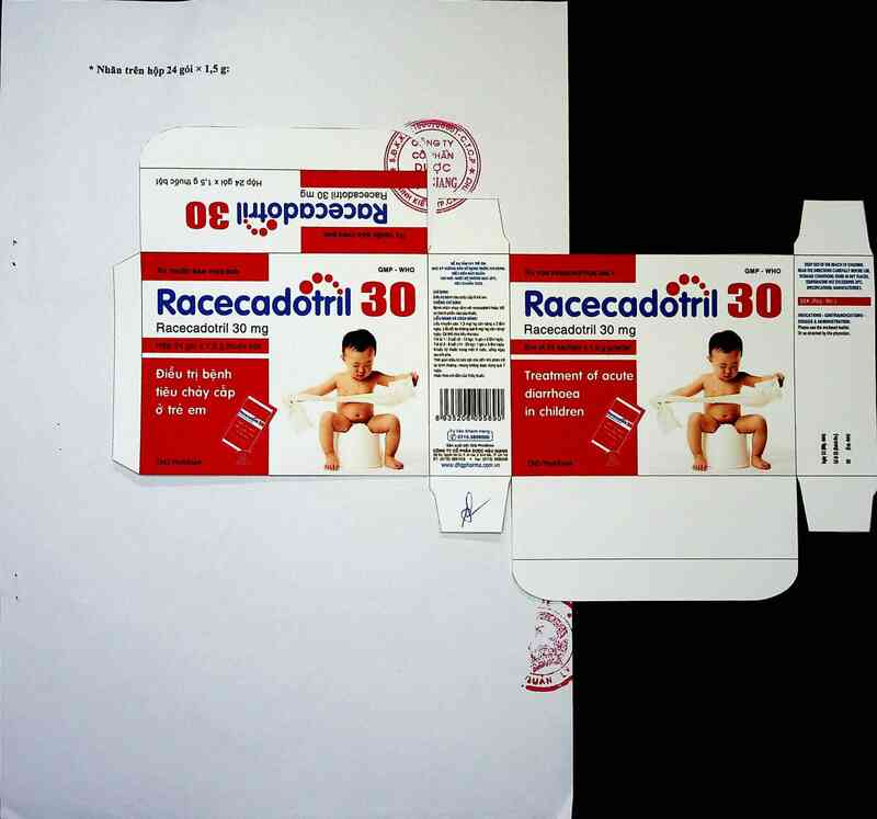 thông tin, cách dùng, giá thuốc Racecadotril 30 - ảnh 2