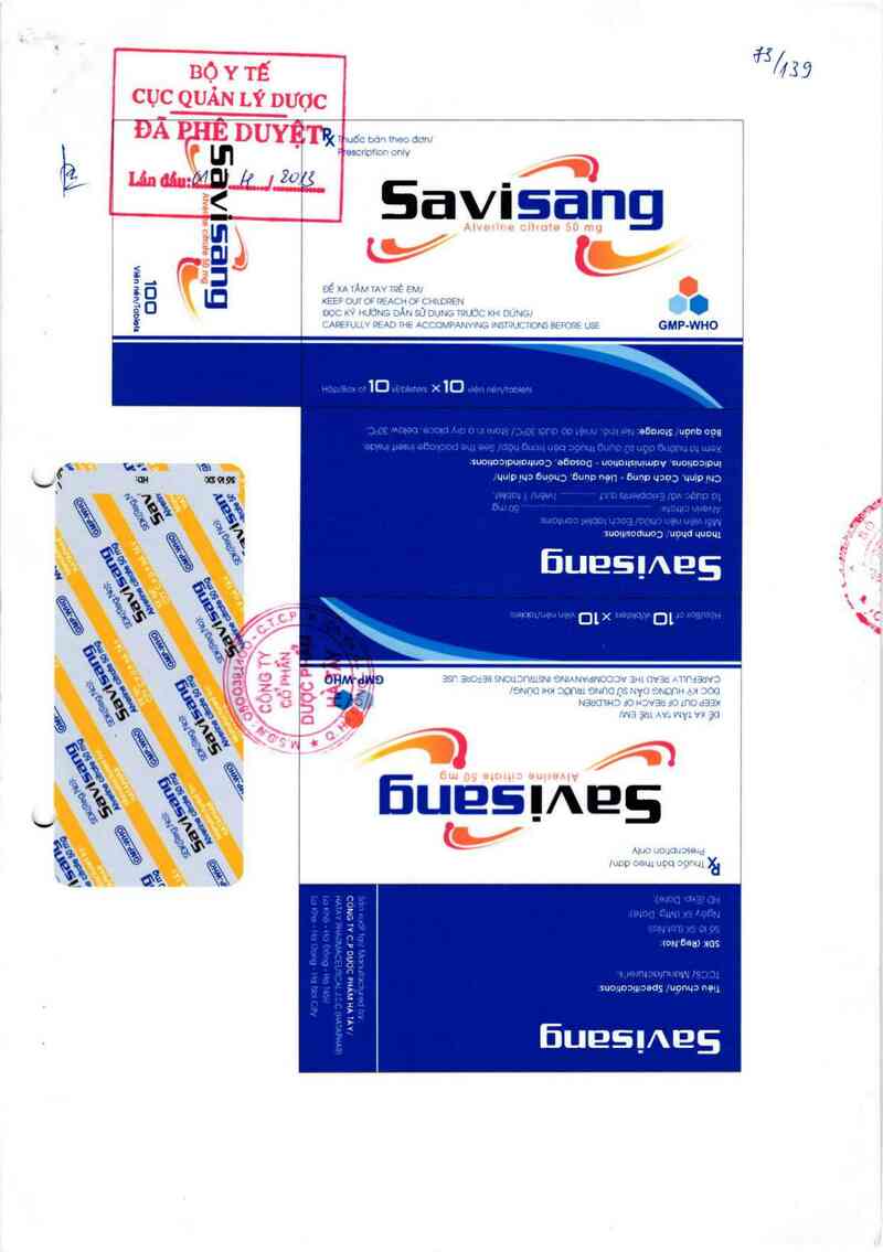 thông tin, cách dùng, giá thuốc Savisang - ảnh 0