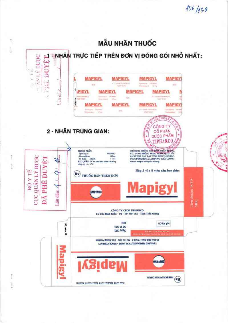 thông tin, cách dùng, giá thuốc Mapigyl - ảnh 2