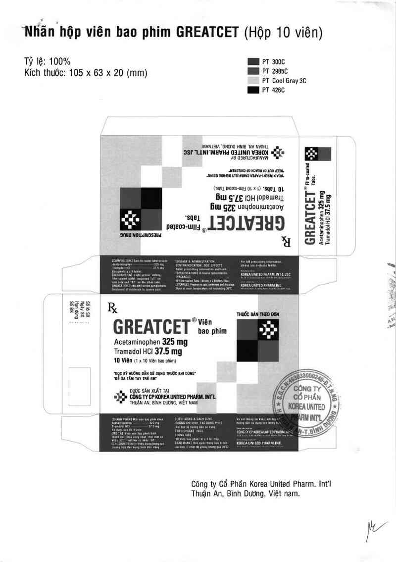 thông tin, cách dùng, giá thuốc Greatcet - ảnh 1