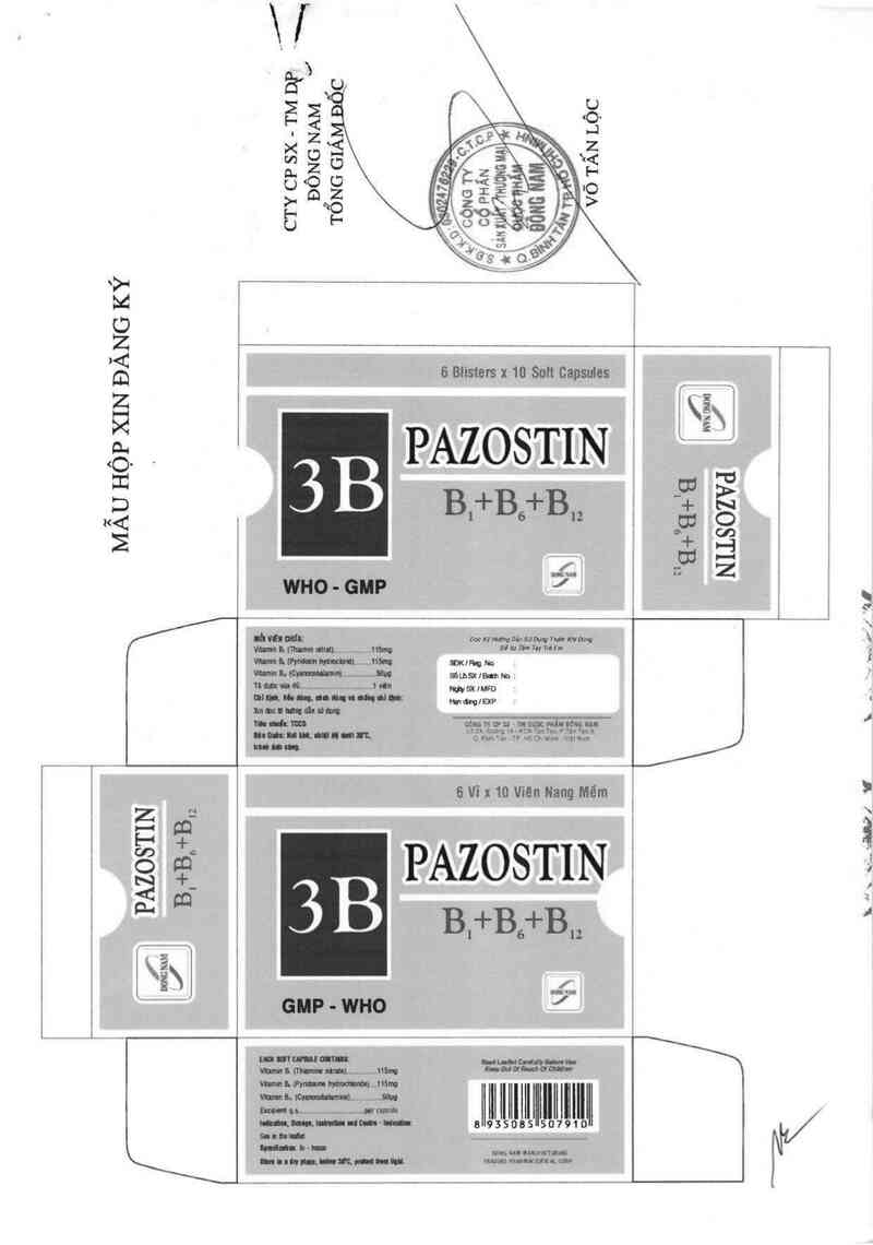thông tin, cách dùng, giá thuốc Pazostin - ảnh 3