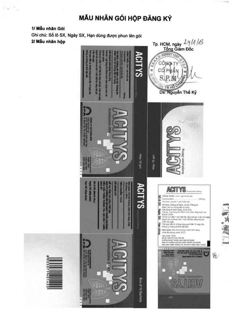 thông tin, cách dùng, giá thuốc Acitys - ảnh 1