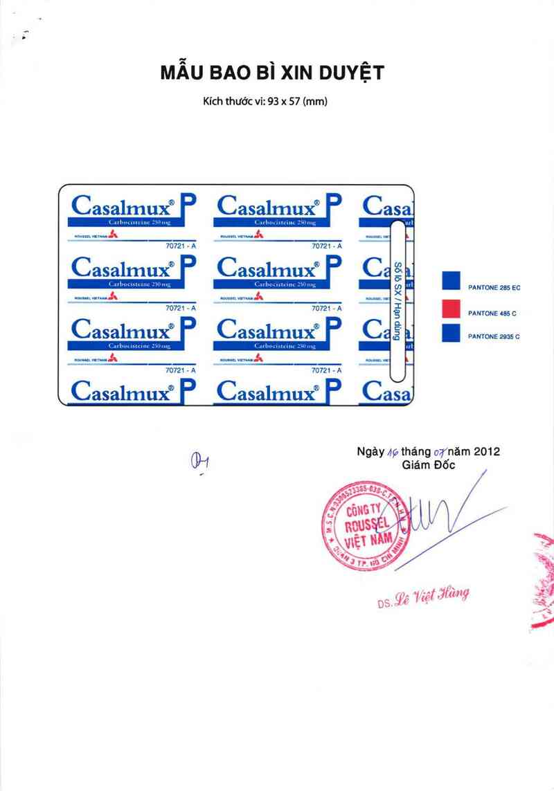 thông tin, cách dùng, giá thuốc Casalmux P - ảnh 1