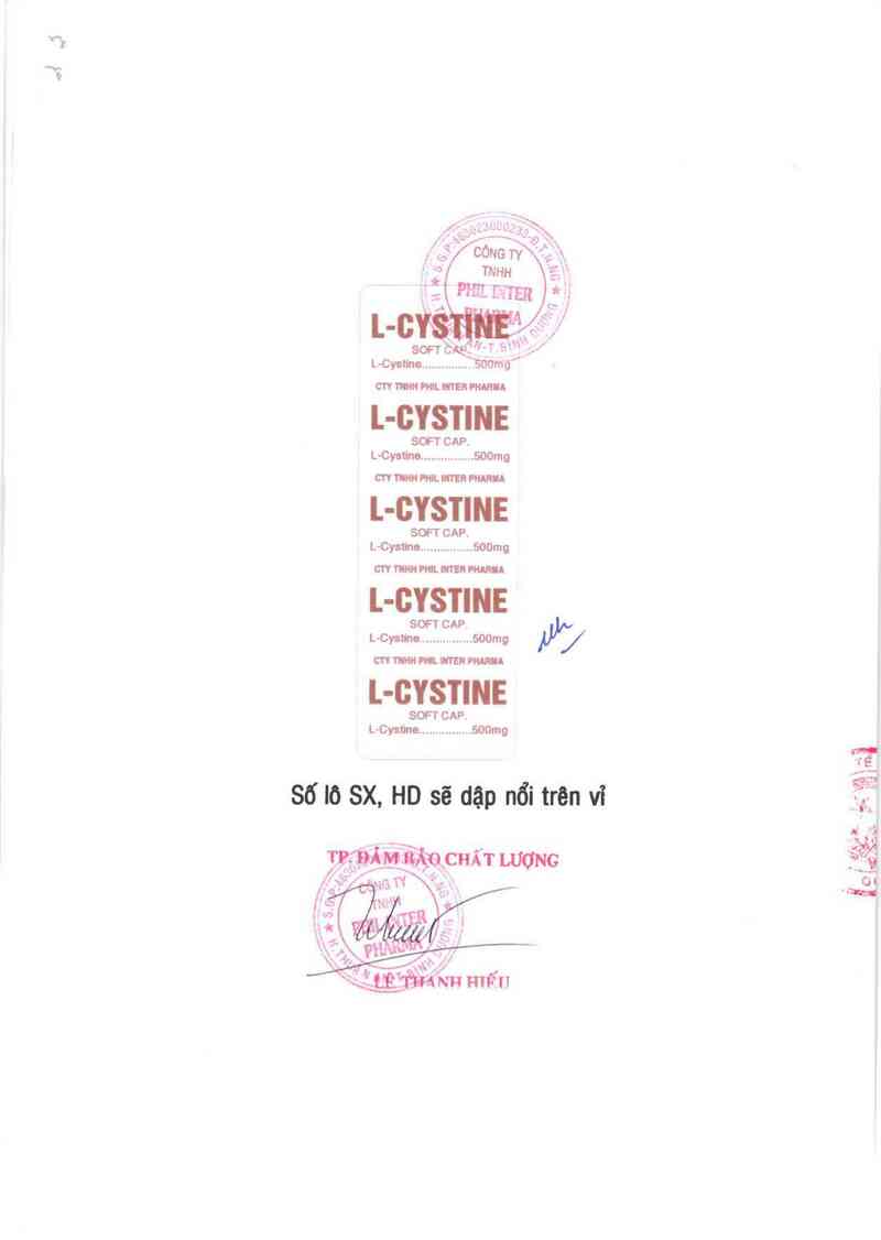 thông tin, cách dùng, giá thuốc L-Cystine - ảnh 1