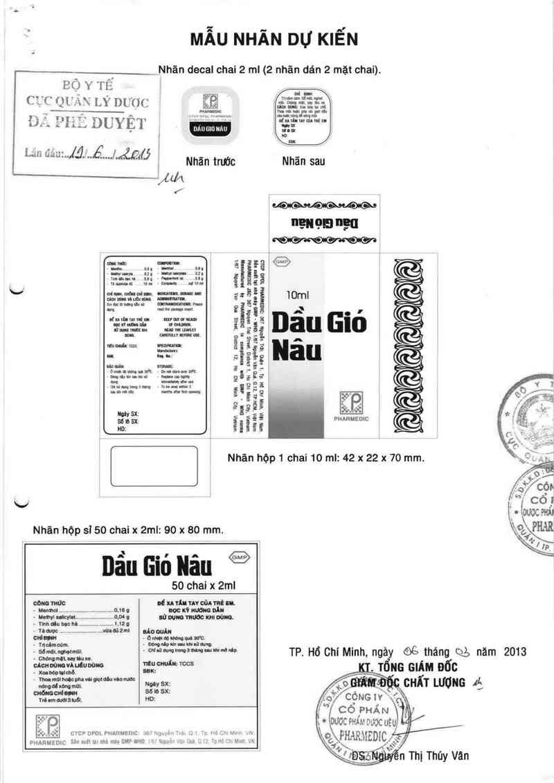 thông tin, cách dùng, giá thuốc Dầu gió nâu - ảnh 0