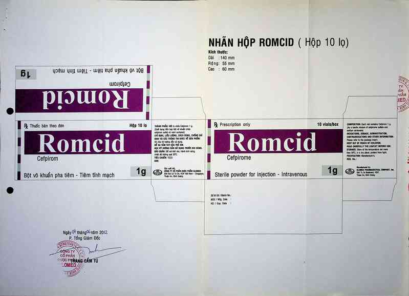 thông tin, cách dùng, giá thuốc Romcid - ảnh 2