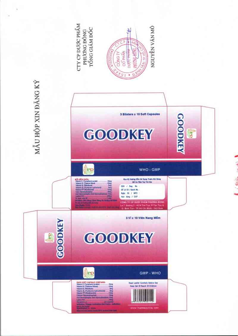 thông tin, cách dùng, giá thuốc Goodkey - ảnh 2