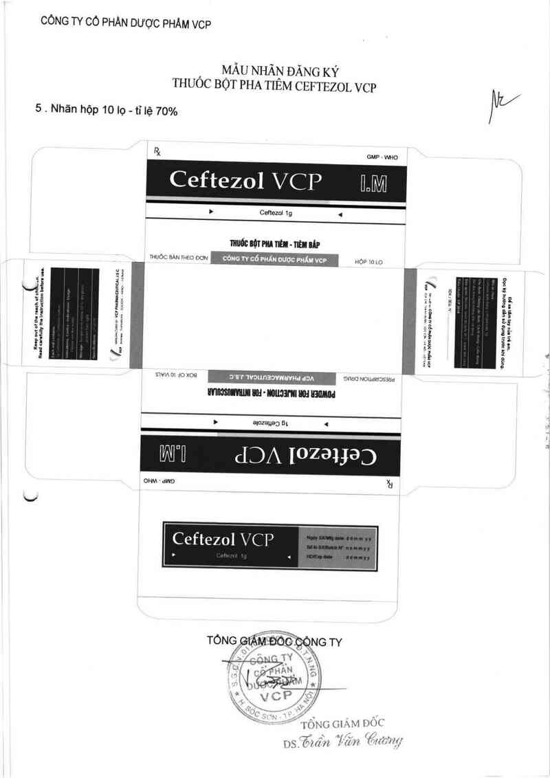 thông tin, cách dùng, giá thuốc Ceftezol VCP - ảnh 3