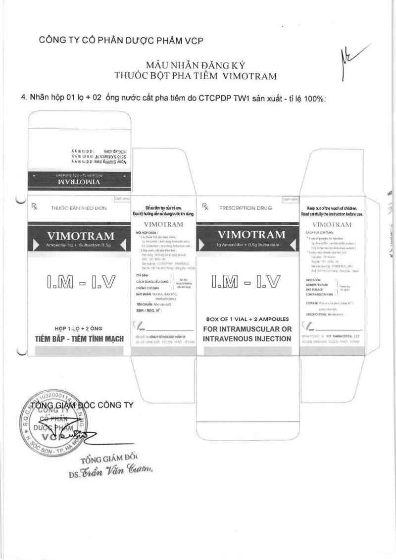 thông tin, cách dùng, giá thuốc Vimotram - ảnh 2