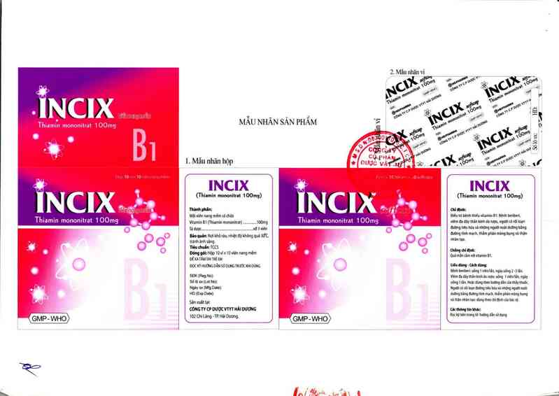 thông tin, cách dùng, giá thuốc Incix - ảnh 2