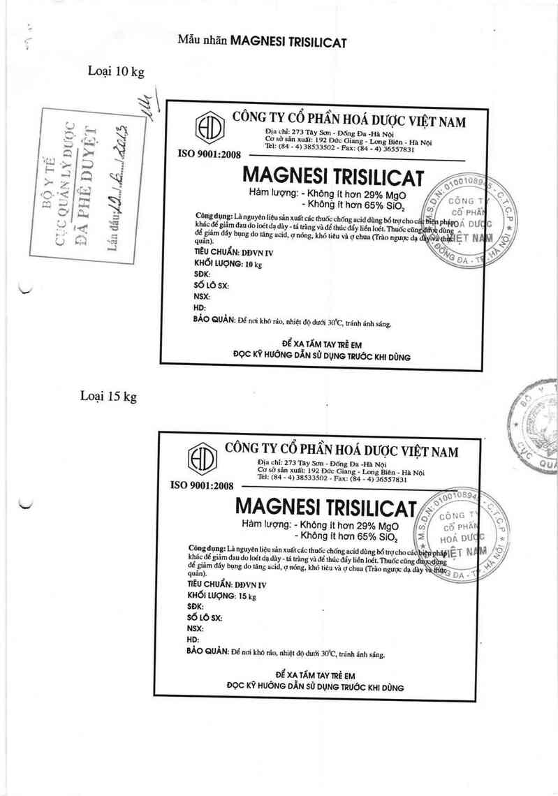 thông tin, cách dùng, giá thuốc Magnesi trisilicat - ảnh 0