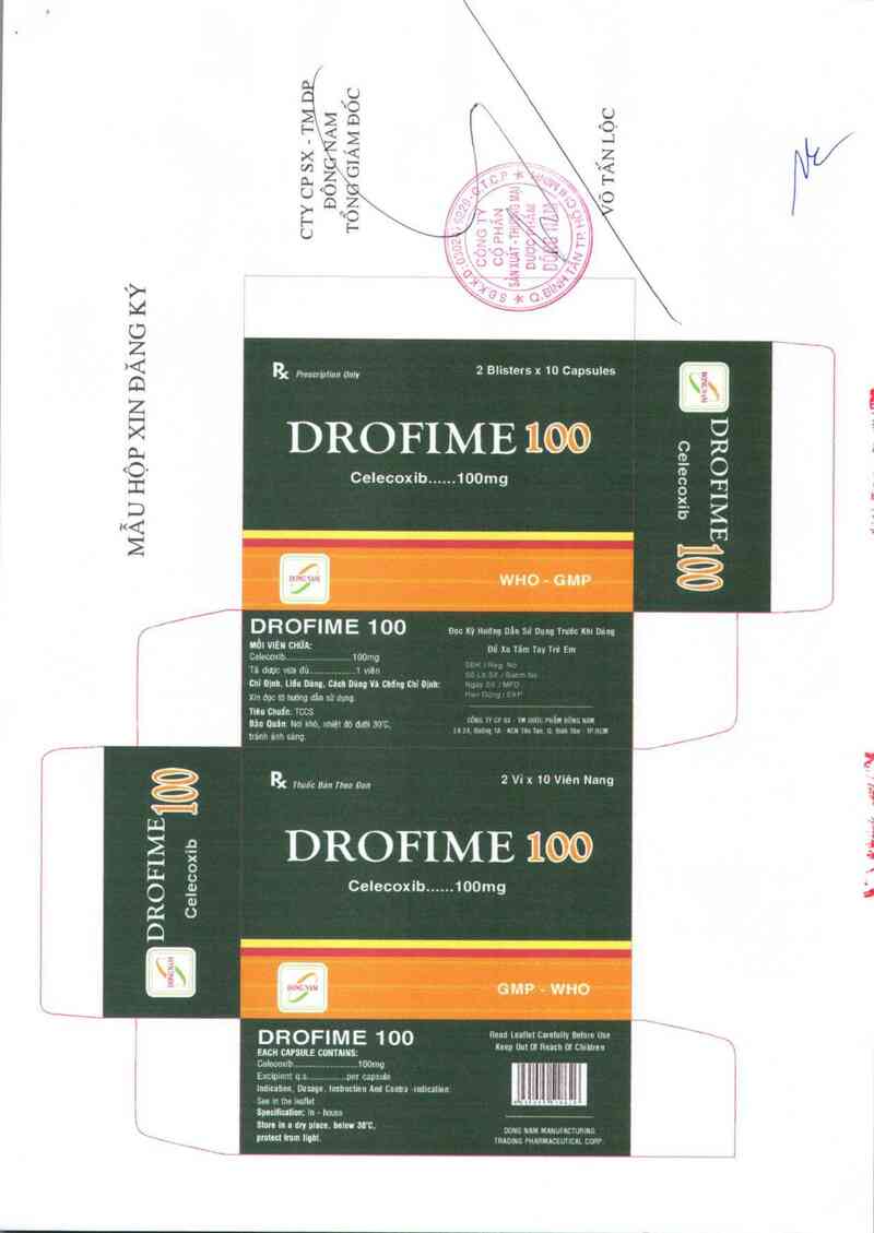 thông tin, cách dùng, giá thuốc Drofime  100 mg - ảnh 3