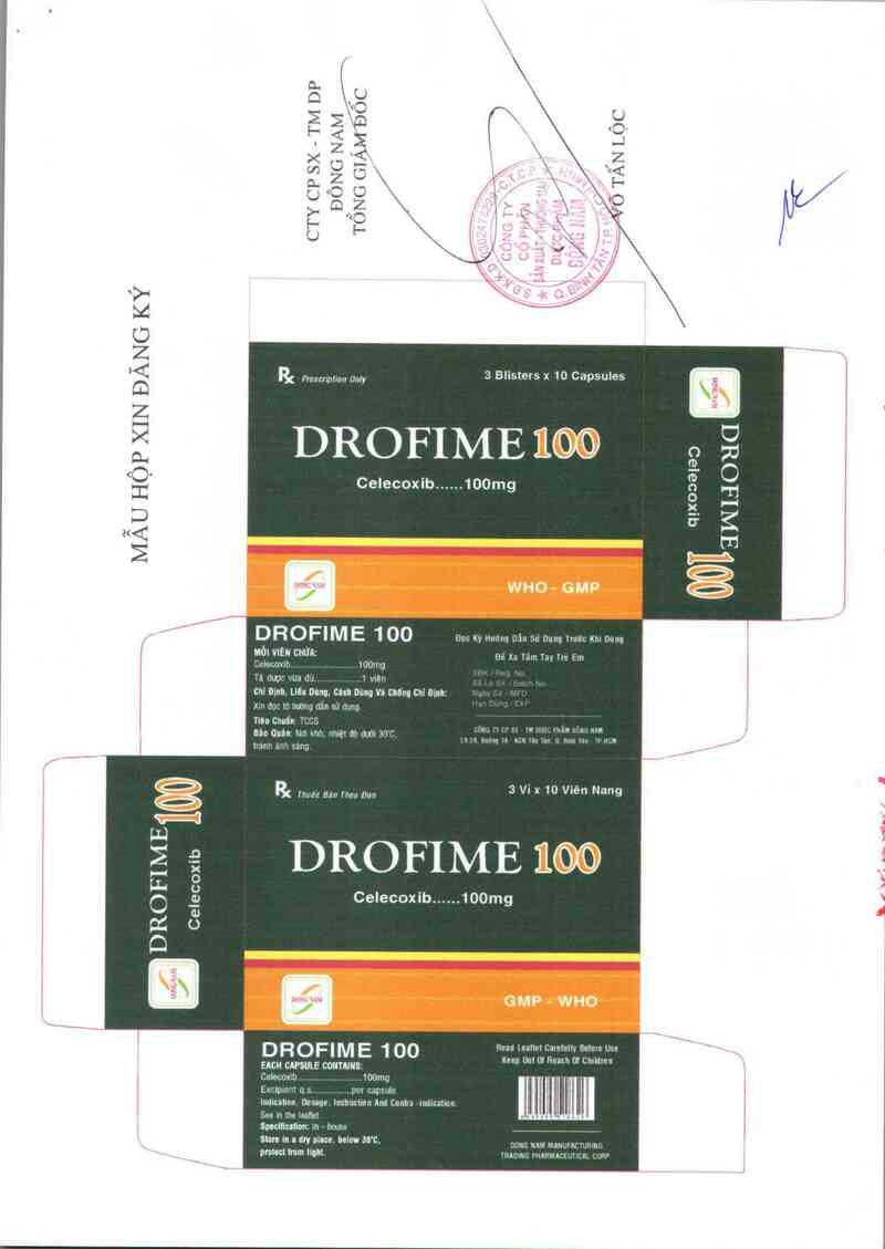 thông tin, cách dùng, giá thuốc Drofime  100 mg - ảnh 4