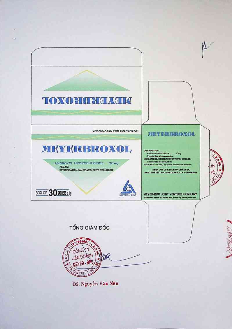 thông tin, cách dùng, giá thuốc Meyerbroxol - ảnh 3