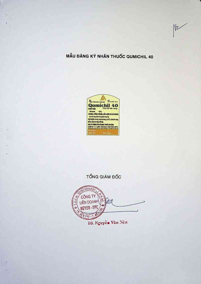 thông tin, cách dùng, giá thuốc Qumichil - 40 - ảnh 3