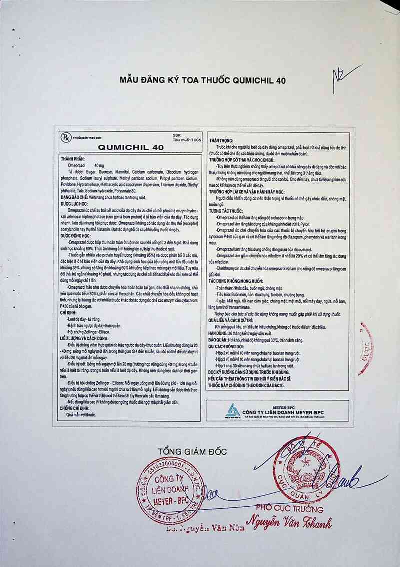 thông tin, cách dùng, giá thuốc Qumichil - 40 - ảnh 5