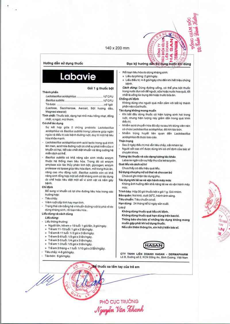 thông tin, cách dùng, giá thuốc Labavie - ảnh 2
