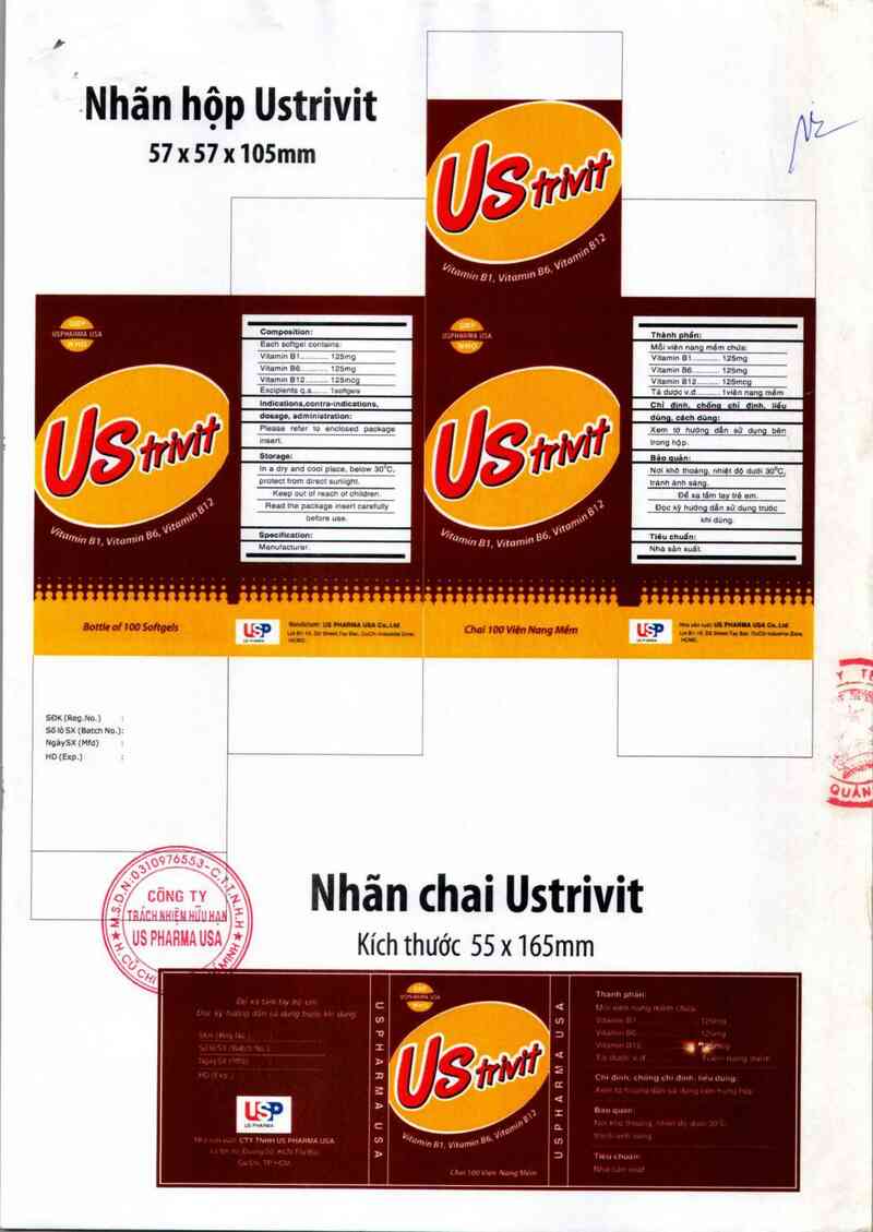 thông tin, cách dùng, giá thuốc Ustrivit - ảnh 1