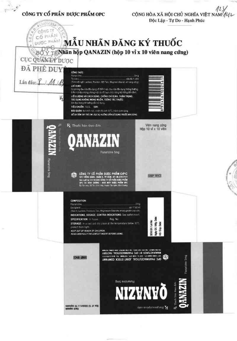 thông tin, cách dùng, giá thuốc Qanazin - ảnh 0