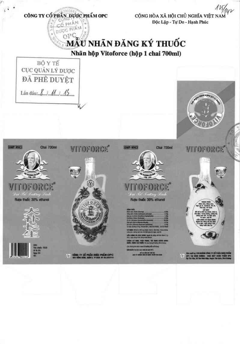 thông tin, cách dùng, giá thuốc Vitoforce - ảnh 0