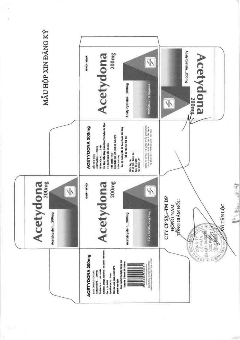 thông tin, cách dùng, giá thuốc Acetydona 200 mg - ảnh 4
