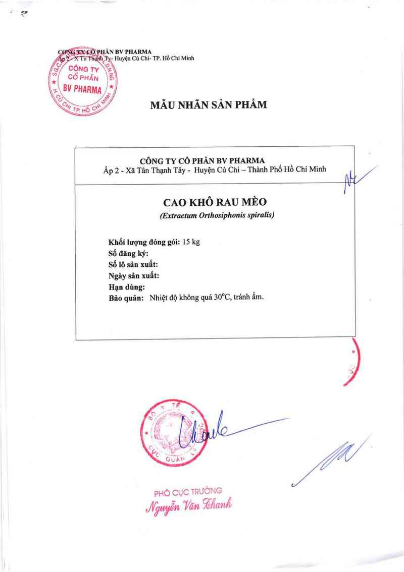 thông tin, cách dùng, giá thuốc Cao khô râu mèo - ảnh 2