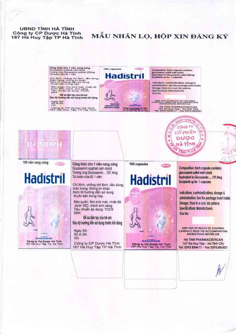 thông tin, cách dùng, giá thuốc Hadistril - ảnh 2