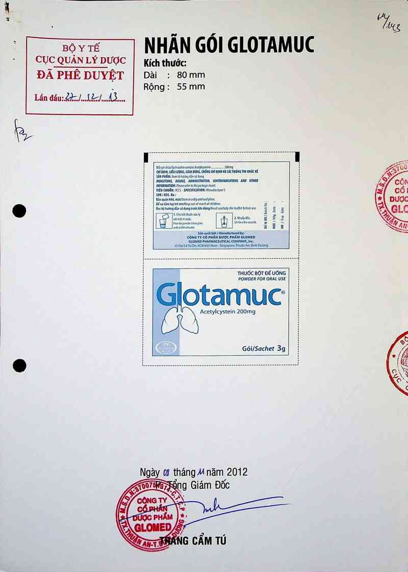 thông tin, cách dùng, giá thuốc Glotamuc - ảnh 0