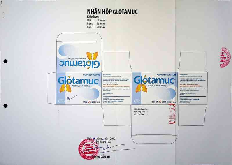 thông tin, cách dùng, giá thuốc Glotamuc - ảnh 1