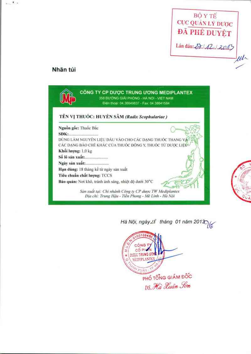 thông tin, cách dùng, giá thuốc Huyền sâm - ảnh 0