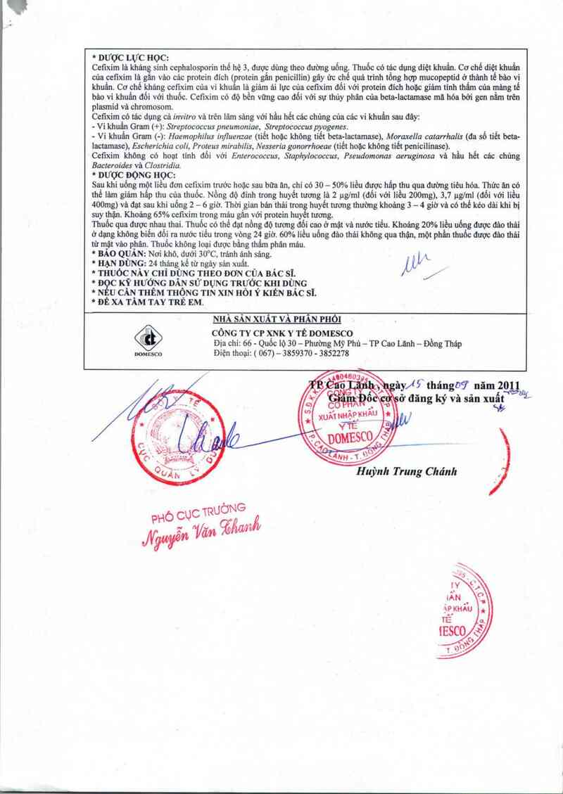 thông tin, cách dùng, giá thuốc Docifix 200 mg - ảnh 3